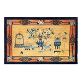 Antique One-of-a-Kind 3'11" X 6'3" Area Rug