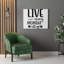 Live Every Moment - Wrapped Canvas Print