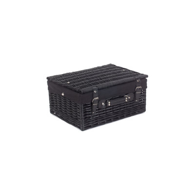Wicker Hamper Basket with Lining