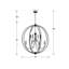 Sylvan 8 - Light Chandelier