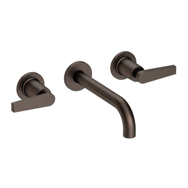 Dorrance Wall Mount Bathroom Faucet, English Bronze