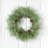Iced Pine Artificial Wreath with Pine Cones