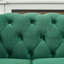 Canapé de 85 pouces en velours Chesterfield