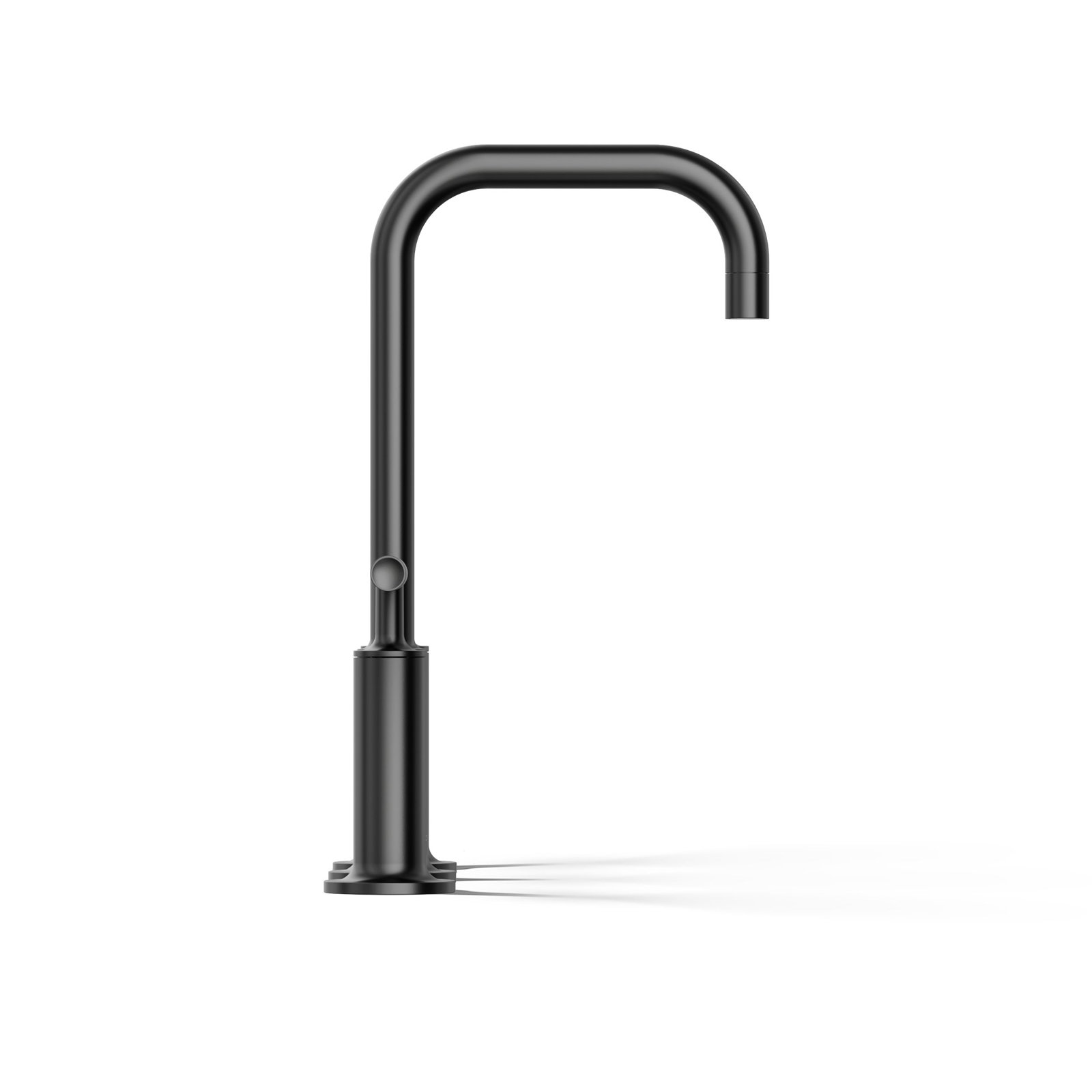 Purist Widespread Bathroom Faucet, Matte Black