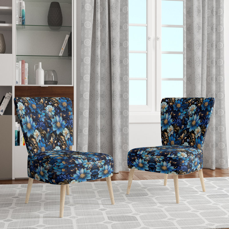 Mystical Boho Boho Motif I - Chaise d'appoint rembourrée bohémienne et éclectique