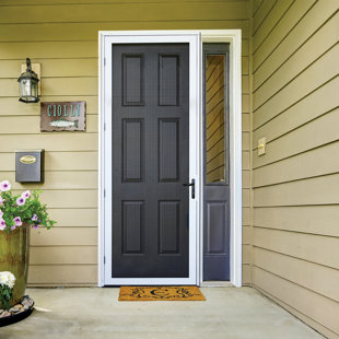 Meshtec 2.1 Single Surface 96" High Mount Ultimate Security Aluminum Screen Door