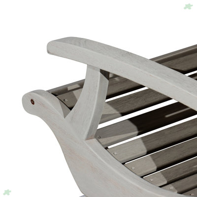 Chaise en bois d'eucalyptus