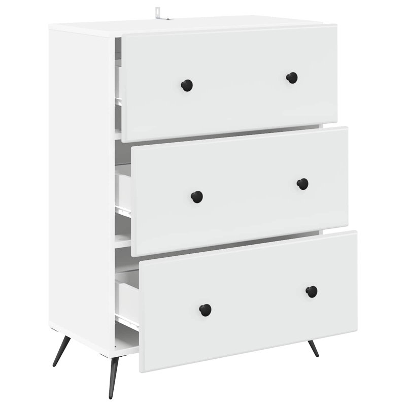 Engineered Wood Rectangle Accent Chest, 90cm H x 66cm W x 34.5cm D