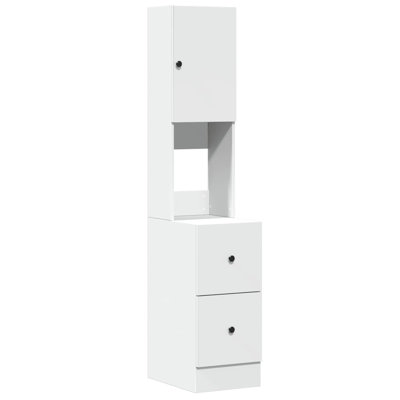 Kitchen Cabinet 35X50x180 Cm Engineered Wood