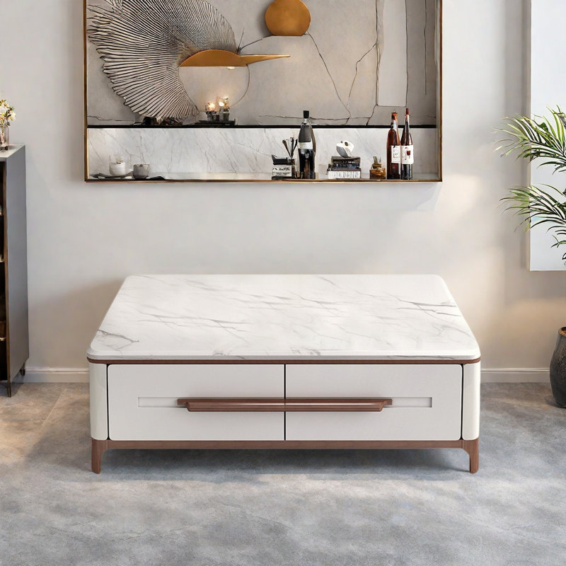 Modern Luxe Slate Coffee Table