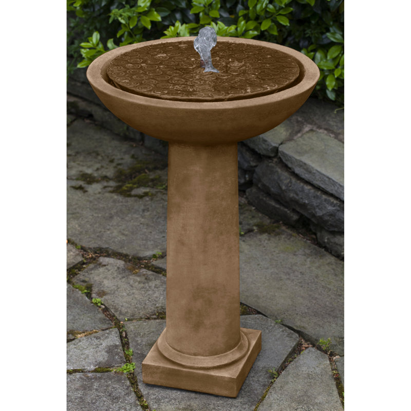 Cirrus Fountain, Aged Limestone