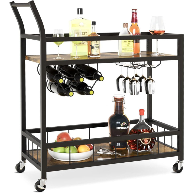 Metal Bar Cart