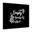 Empty Yourself - Wrapped Canvas Print
