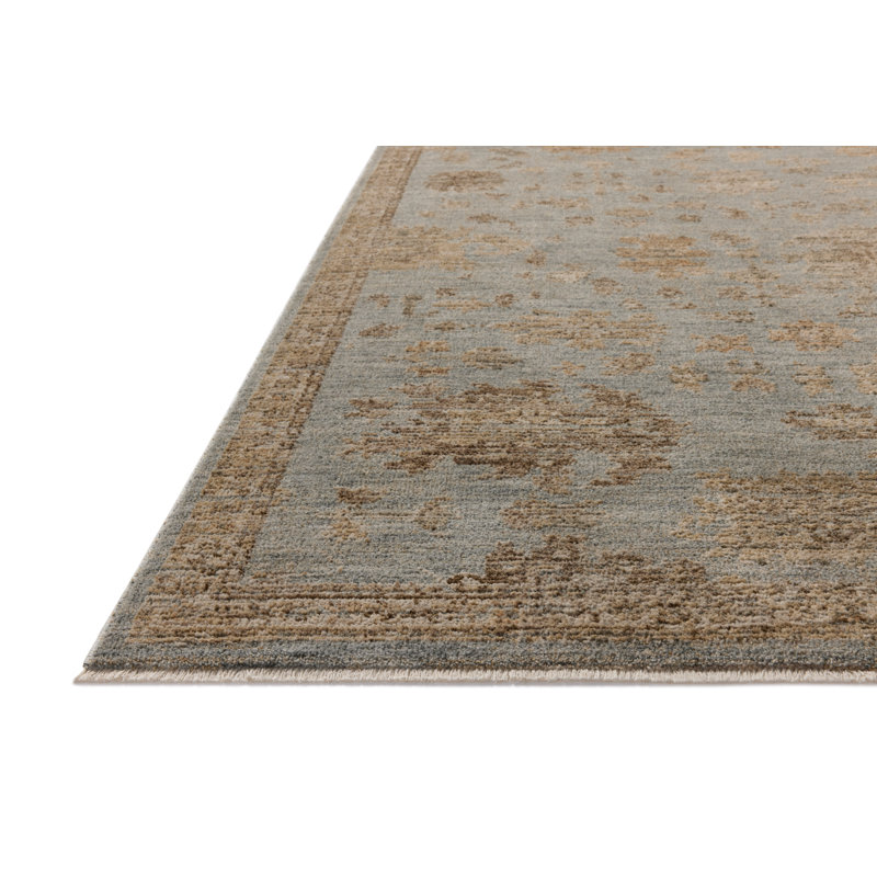 Tapis ciel / naturel Bungalow Rose Wrobel, Rectangle 2 pi 3 po x 3 pi 10 po