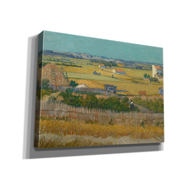 La récolte sur toile par MASTERS, H 12 po x l 16 po x P 0,75 po