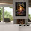 Art mural sur toile Epic Graffiti «Candle With Fruit» par Momart-106418782