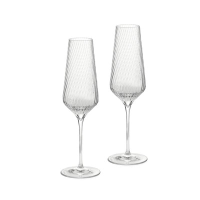 VW SWIRL 0.27ml Crystal Flute Set