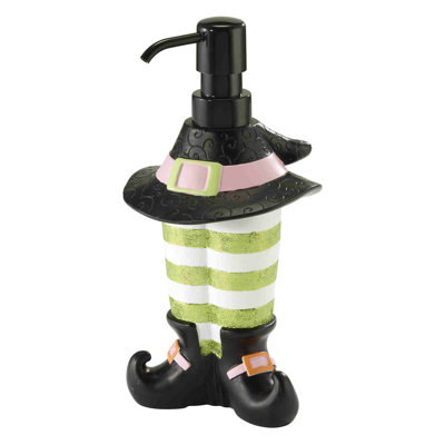 Hallow LP Witch Feet Halloween Lotion Dispenser