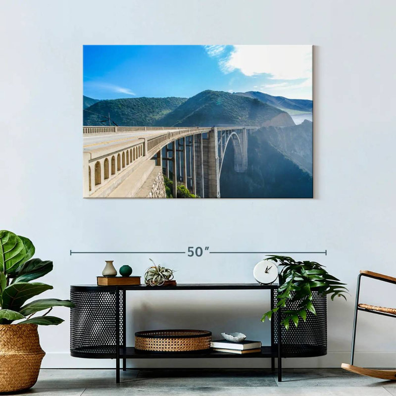 Lilie Scenic Bixby Arch Bridge, 30" H x 45" W