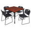 Ensemble de table de salle à manger et de chaises Kee Mobile-73413158-73413152