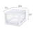 Sterilite Clear & White Plastic Storage Bin with One Drawer-94962764