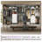 Adjustable Wooden Closet System Up to 96"W with Storage & Drawers-1899014640