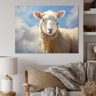 Portrait de mouton I - impression