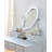 Wood Make-Up Vanity Table And Stool Set-1227651972
