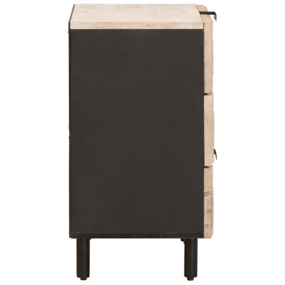50cm W Solid Wood Bedside Table