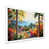 White Closed Corner Framed