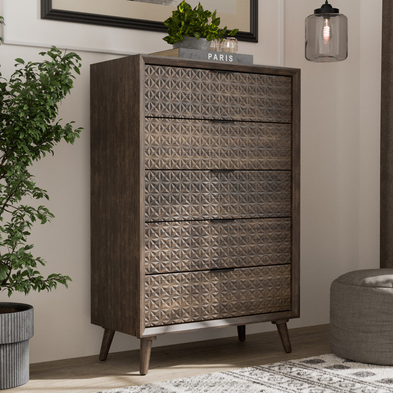 Commode 5 tiroirs Lujuan