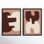 Combined Shapes by StudioM - 2 Piece Picture Frame Painting Set-617160617-617160623