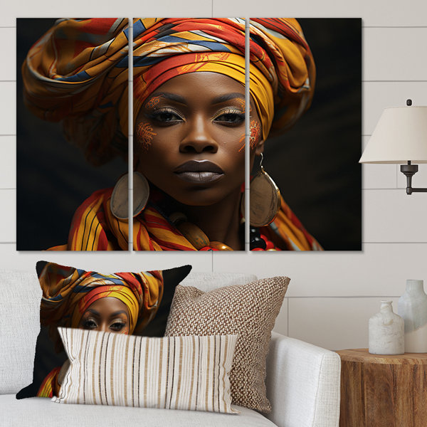 Ebern Designs African American Art Voices On Canvas 3 Pieces Print ...