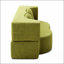 Canapé-lit 2 en 1 pliant avec coussin, canapé-lit simple pour le salon, les invités, le bureau et un appartement, sans assemblage requis-668782231