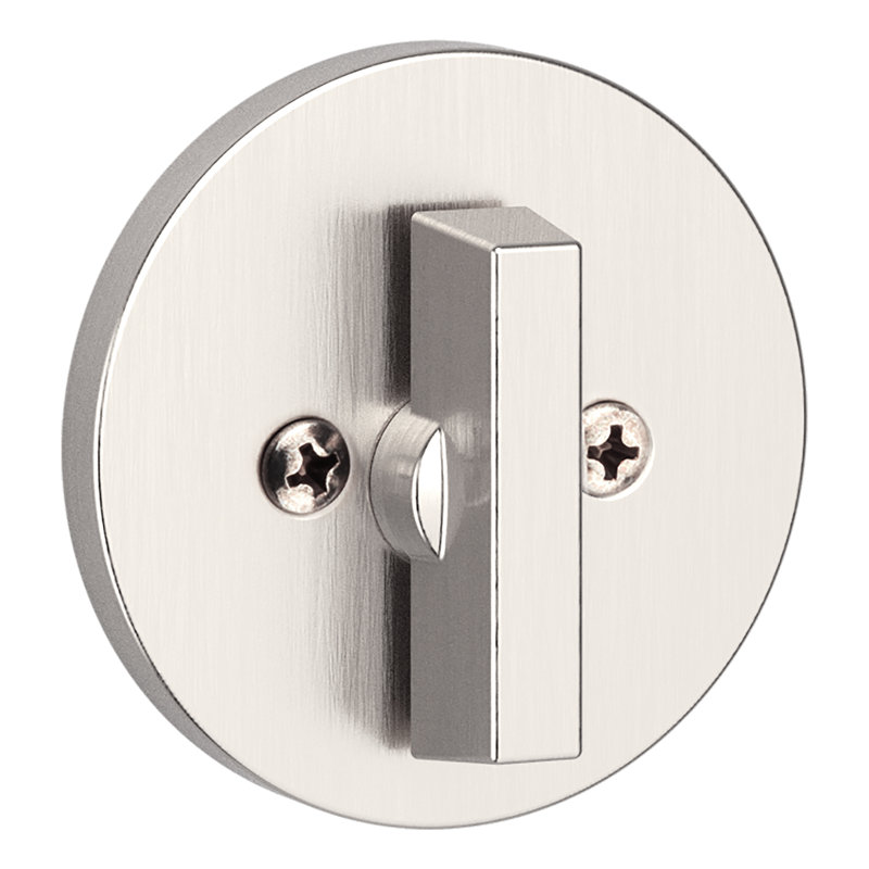 Pêne dormant à cylindre simple Elements avec SmartKey, Nickel satiné