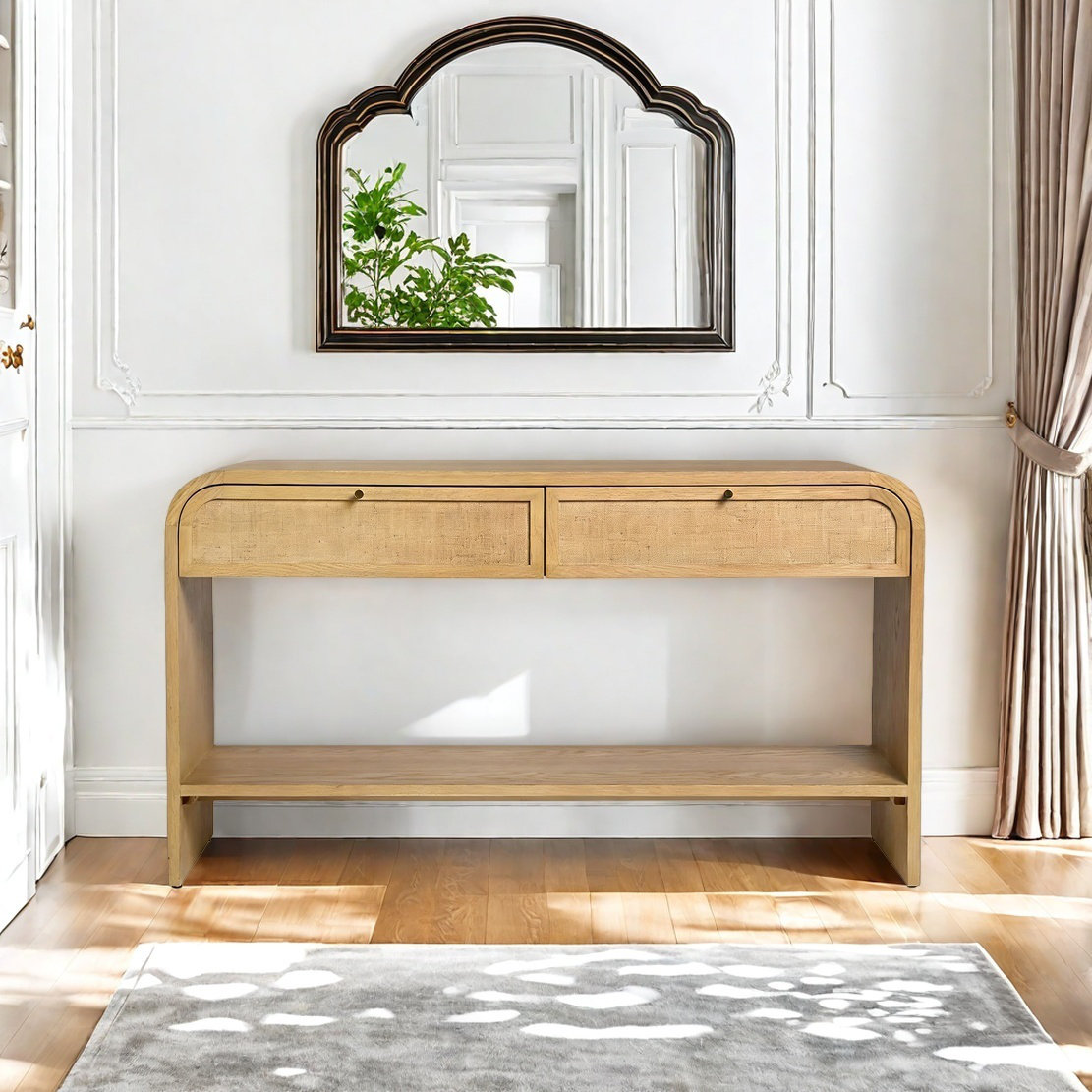 Corrigan Studio Retro Minimalist Console Table - Wayfair Canada