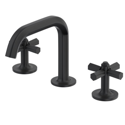Modelle Widespread Lavatory Faucet With U-Spout