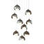 Brooklyn 9 - Light Cluster Geometric Pendant-71266863-71266870-71266874