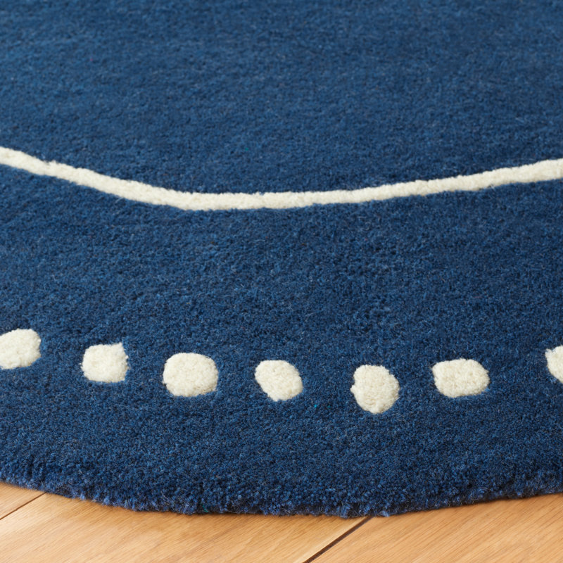 Wool Hand Tufted Area Rug, Round 152 cm