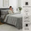 Ensemble d'édredon en fausse fourrure Lavish Home-1188105213