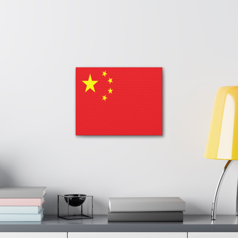 «China Country Flag» sur, H 24 po x l 30 po