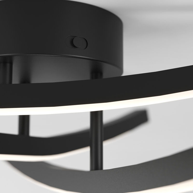 Elliannah LED Semi Flush Mount