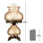 Rose Court Hurricane Table Lamp