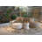 Chronos 18" Round Concrete Side Table-88957812