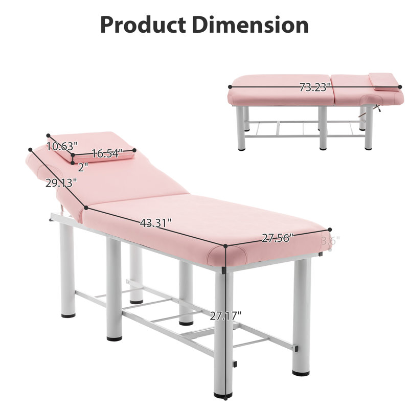 Matelas simple Alwyn Home Kroth, Rose