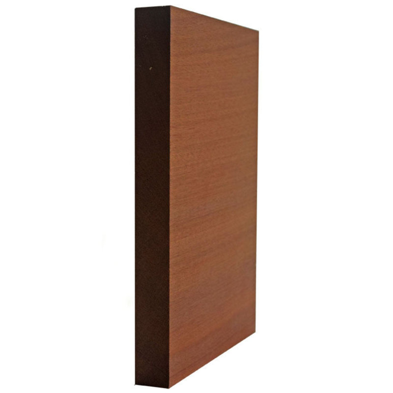 Plinthe EWBB54 de 7-1 / 4 po x 3/4 po. Sans finition, Acajou Sapele