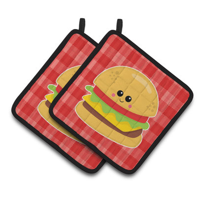 Caroline's Treasures Striped Polyester Potholder