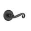 Scroll Passage (Hall & Closet) Door Lever with Round Rosette-1974380901-1974380900