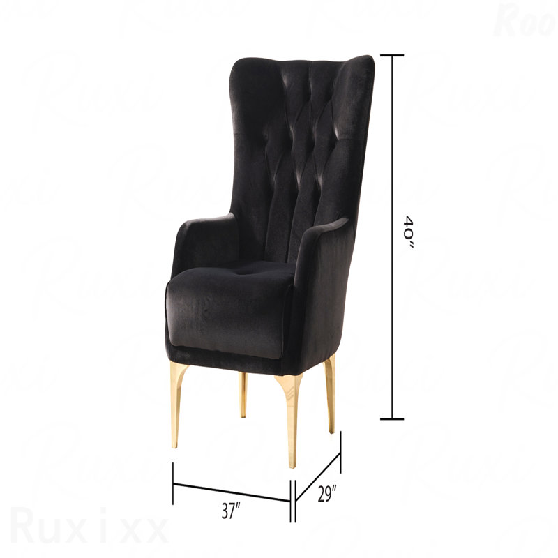 Fauteuil d'appoint moderne d'inspiration bureau