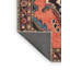 Tapis orange/bleu/noir traditionnel Liudger-336721141